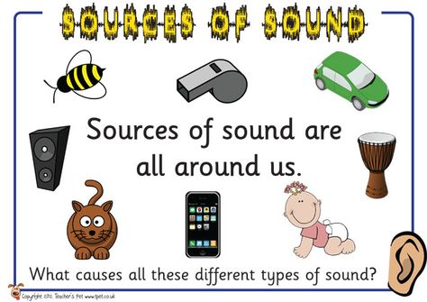 Teacher's Pet - Sound and Hearing Posters - FREE Classroom Display Resource - EYFS, KS1, KS2, sounds, hear, source, sources, ears Teaching Sound, Physical Science Middle School, Display Boards For School, Science Lessons Middle School, Grade 3 Science, Shape Tracing Worksheets, Sound Science, Middle School Lesson Plans, Sound Energy