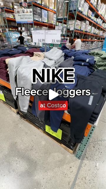 Costco Hype on Instagram: "NEW Nike Fleece Joggers at Costco!

Available in 4 colors: light gray, dark gray, blue, and black 😍 which color would you get?

#costco #costcohype #costcodeals #costcofinds #costconew #costcobuys #shopping #shop #new #buy #deal #clothes #costcoclothes #nike #men #guys #fleece #fleecejoggers #pants #joggers #sweatpants #sports #gym #fitness #fashion #style #clothing #ootd #outfit #reels" Nike Joggers Outfit Mens, Gray Joggers Outfit Men, Nike Joggers Outfit, Nike Fleece Joggers, Costco Deals, Costco Finds, Nike Joggers, Joggers Outfit, Nike Fleece