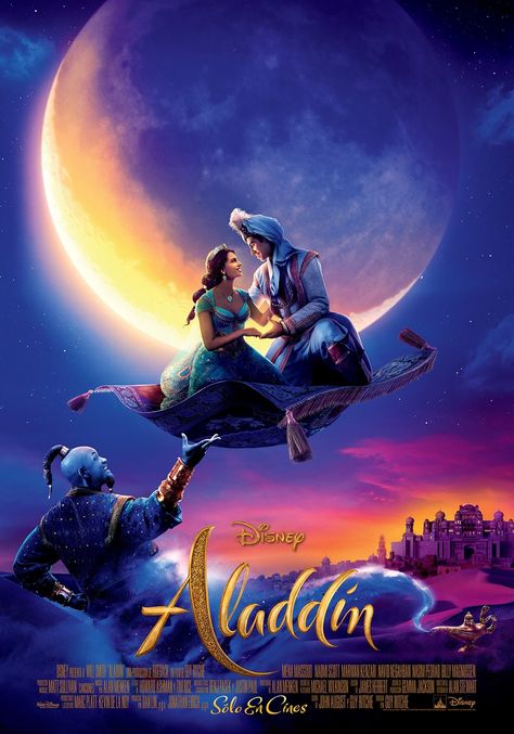 Disney’s Aladdin Poster 2019 Aladdin Poster, Aladdin Film, Prince Ali, Action Movie Poster, Disney Live Action Movies, Aladdin 2019, Disney Live, Instagram Brand, Mickey Rourke