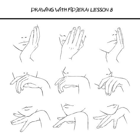 La posición de las manos ya las cara Pouring Drink Reference, Hands On Face, Drawing Hands, Hand Gestures, Hand Drawing Reference, Hand Reference, Poses References, Guided Drawing, Anatomy Reference