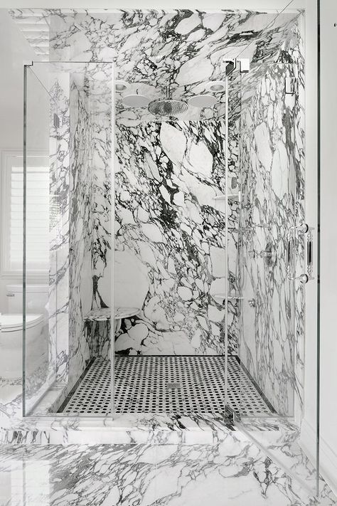 Artistic Tile Bathroom, Arabescato Corchia, Marble Walls, Marble Tile Bathroom, Sustainable Interior Design, Arabescato Marble, Marble Showers, Artistic Tile, Tile Showroom