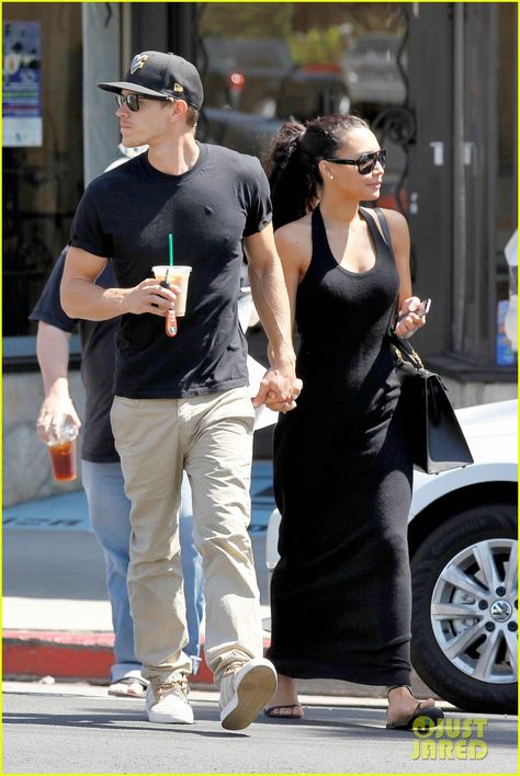 Naya Rivera and Ryan Dorsey Ryan Dorsey, Stylish Couples, Naya Rivera, Stylish Couple, Glee, Normcore, Celebrities, Dresses, Pins