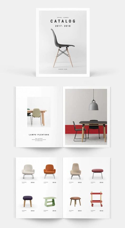 Showcase Design Furniture, Presentation Furniture Design, Catalog Design Inspiration, Catalog Cover Design, Design Portfolio Layout, Design De Configuration, Catalog Design Layout, Furniture Magazine, Product Catalog Template