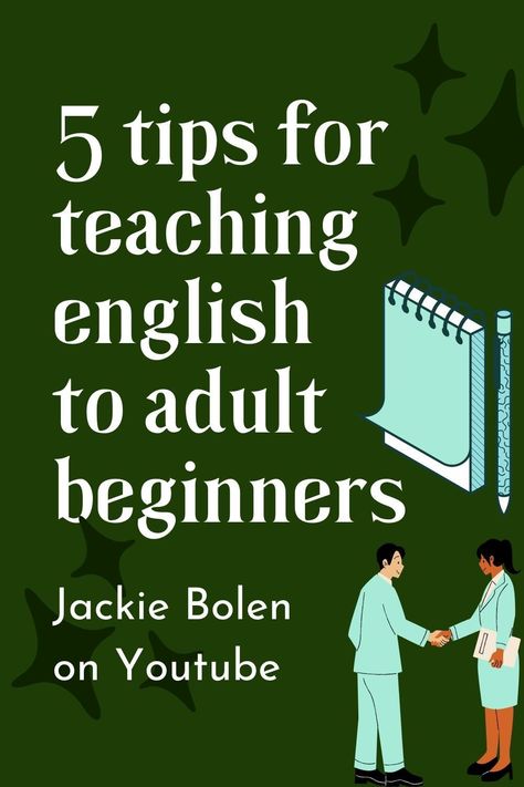 Do you need help with planning ESL lessons for adult students? Look no further, because this video has 5 tips for teaching a successful class to adult English learners. tags: tips for teaching english to adults, teaching esl to adults lesson plans, free esl lessons for adults, esl adults lesson plans, tefl lesson plan, esl lessons for adults, Teaching English To Adults Lesson Plans, Teaching English As A Second Language Lesson Plans, Esl Lesson Plans For Beginners Adults, Tefl Lesson Plan, Esl For Adults, Teach English To Adults, English Teaching Ideas, English Lessons For Beginners, Teaching English To Adults