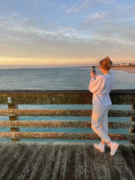 Pier Pictures, Pier Photos, Story Beats, Plane Rides, Cruise Ideas, Plane Ride, Beach Sunrise, Wrightsville Beach, Fernandina Beach