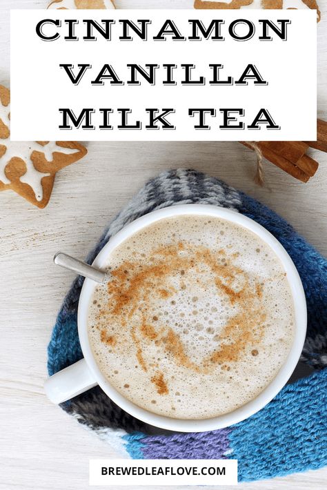 Milk Tea Recipe, Tea Lattes, Clean Eating Soup, Moon Milk, Milk Tea Recipes, Tea Drink Recipes, Vanilla Milk, Warm Drinks, Juicer Recipes