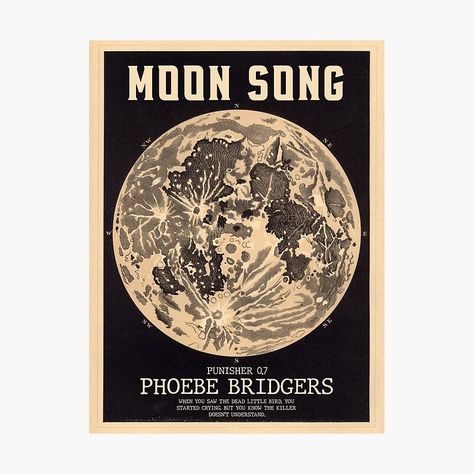 "Phoebe Bridgers Moon Song " Poster by Ophelia000 | Redbubble Moon Song Poster, Canvas Wall Art Living Room, Moon Song, Living Room Poster, Phoebe Bridgers, Room Posters, Wall Art Pictures, Wall Art Living Room, Music Poster