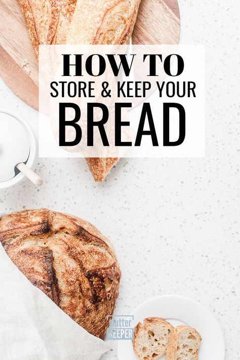 Storing Bread In Pantry, Storing Bread In Kitchen, Store Bread In Kitchen, Bread Storage Ideas Pantry, Baking Storage Ideas Organized Kitchen, Kitchen Bread Storage Ideas, Bread Keeper Storage, How To Preserve Bread For Display, Where To Store Bread In Kitchen