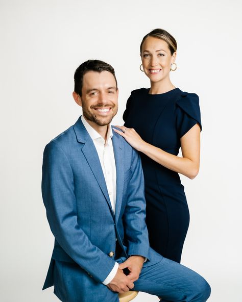 The definition of a power couple 💪🏼 #headshotsession #teamheadshots #decaturil #professionalheadshot #couplegoals Corporate Couple Photoshoot, Husband Wife Business Photoshoot, Couples Business Photoshoot Poses, Business Couple Photoshoot Ideas, Real Estate Couple Photoshoot, Couple Power Poses, Couple Headshot Poses, Couples Professional Photoshoot, Couple Professional Photoshoot