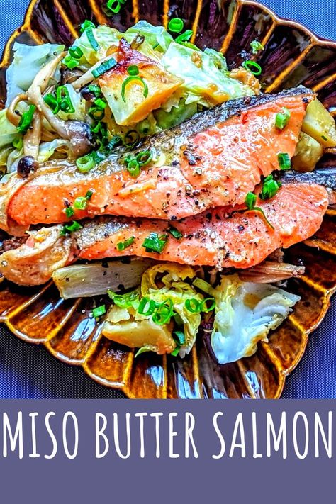 Salmon Recipes Miso, Japanese Food Fish, Misoyaki Salmon Recipe, Japanese Fish Recipes Dishes, Salmon Japanese Recipe, Miso Salmon Bowl, Hokkaido Recipe, Japanese Fish Recipe, Japanese Salmon Recipes