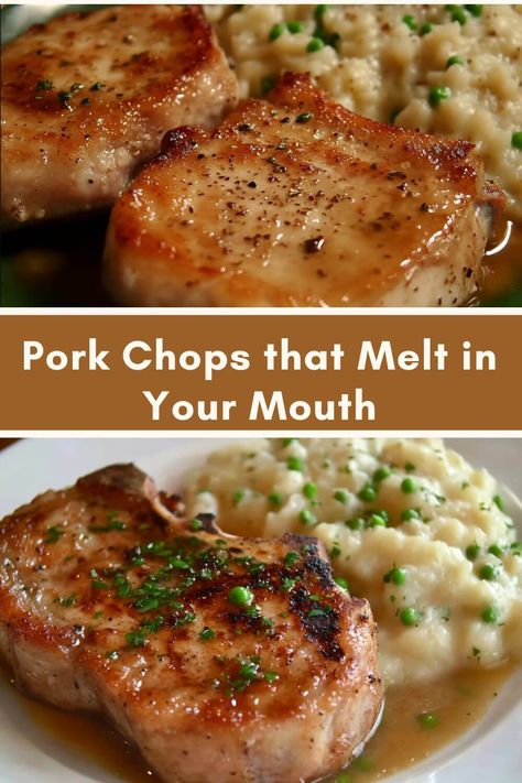 Pork Chops that Melt in Your Mouth Flavorful Pork Chops, Bone Out Pork Chop Recipes, Pork Chops For Christmas Dinner, Pork Chops In A Skillet, Not Dry Pork Chops, Recipe For Pork Chops Easy, The Best Juicy Skillet Pork Chops, Best Juicy Pork Chop Recipe, Porch Chop Recipes Oven