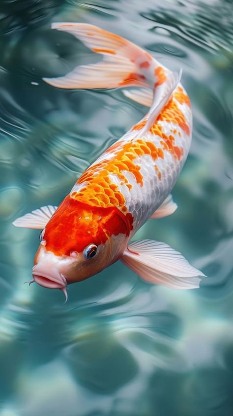 Koi fish swimming animal carp. | Premium Photo - rawpixel Reference Photos Koi Fish, Reef Fish Photography, Koi Fish Real, Fish Reference Photo, Koi Photography, Koi Fish Photo, Koi Fish Photography, Fishes Drawing, Animal Reference Photos