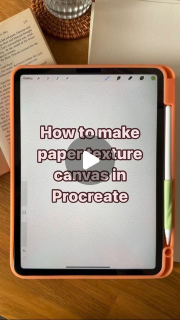 Paper Texture For Procreate, Procreate Texture Overlay, Watercolor Paper Texture Procreate, Paper Effect Procreate, Procreate Canvas Texture, Procreate Drawing Aesthetic, Things To Make On Procreate, How To Use Procreate, Things To Do On Procreate