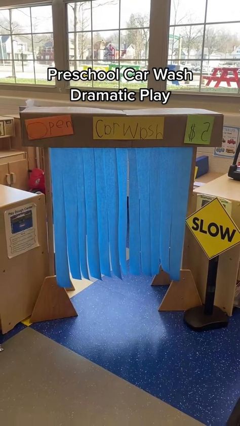 Dramatic Play Area Preschool, Preschool Transportation Crafts, Transportation Preschool Activities, Dramatic Play Activities, Creative Curriculum Preschool, Transportation Theme Preschool, Dramatic Play Themes, Transportation Activities, Transportation Preschool