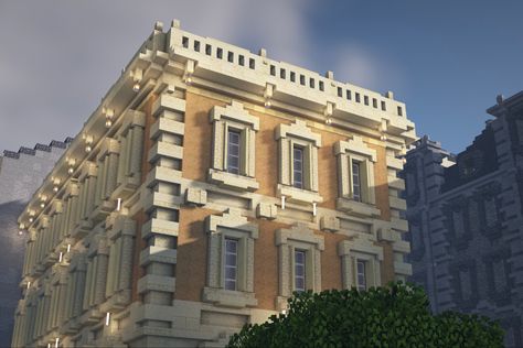 Minacraft aesthetic classical architecture Minecraft Palace, Minecraft Medieval House, Minecraft Modern City, Minecraft Steampunk, Minecraft City Buildings, Minecraft Mansion, Minecraft Structures, Bangunan Minecraft, Minecraft House Plans