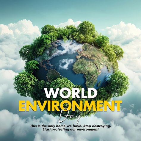 Psd world environment day poster and ban... | Premium Psd #Freepik #psd World Environmental Day Posters, World Environment Day Poster, Environment Day Poster, World Environment Day Posters, Environment Poster, Earth Day Posters, Brain Mapping, Environment Protection, Tree Background