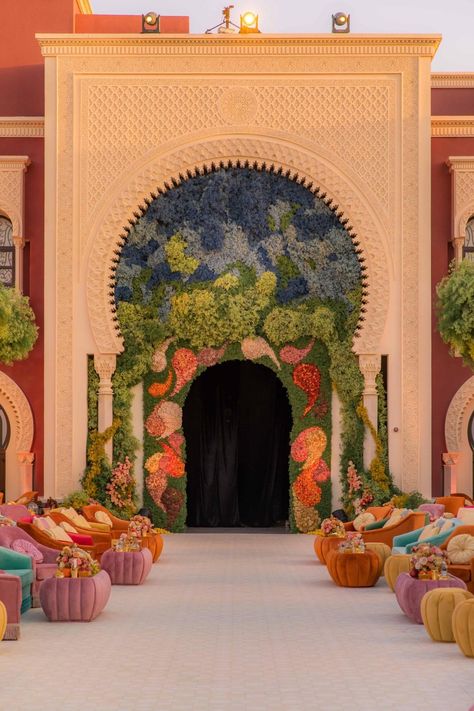 Event Entrance, Moroccan Theme, Wedding Stage Decor, Wedding Entrance Decor, Wedding Stage Design, Dream Wedding Decorations, Luxury Wedding Decor, Wedding Backdrop Design, Wedding Backdrop Decorations