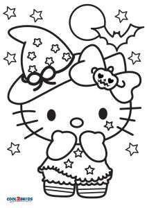 Sanrio Characters Coloring Pages, Printable Hello Kitty, Halloween Coloring Sheets, Hello Kitty Imagenes, Hello Kitty Colouring Pages, Hello Kitty Printables, Valentine Coloring Pages, Charmmy Kitty, Hello Kitty Crafts