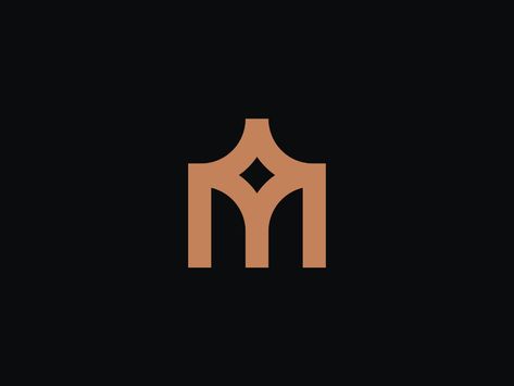 M Monogram V1 by Muhammad Ali Effendy on Dribbble M Symbol, M Letter Images, Paper Logo, Letter Images, M Monogram, M Letter, Simple Logo Design, Logo Design Typography, Geometric Logo