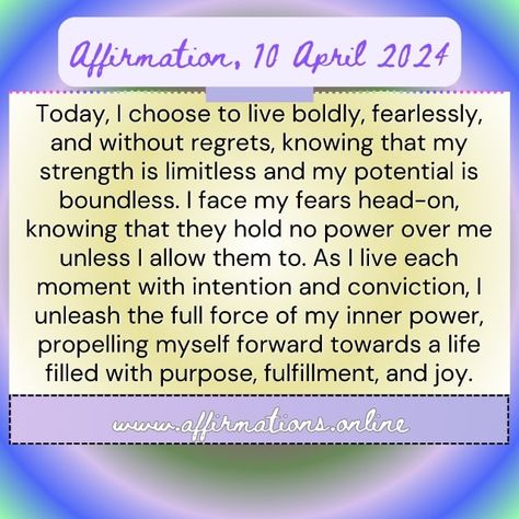 Affirmation, 10 April 2024 | Affirmations.online Amanda Frances Affirmations, Imposter Syndrome Affirmations, Daily Affirmations For Imposter Syndrome, I Am Popular Affirmations, I Am Smart Affirmation, Self Esteem Affirmations, 2024 Affirmations, List Of Affirmations, Facing Fear