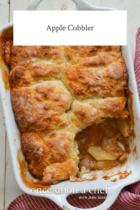 Apple Cobbler Apple Cobbler Recipe, Rustic Dessert, Once Upon A Chef, Canadian Thanksgiving, Brunch Bread, Apple Cobbler, Fruit Crisp, Cobbler Recipes, Apple Desserts