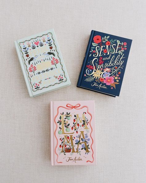 RIFLE PAPER CO. PUFFIN IN BLOOM EDITIONS 🌸📖🌷 ⠀⠀⠀⠀⠀⠀⠀⠀⠀ I was so happy when I found out that @riflepaperco was releasing more of these books! I have the original four books, so of course I had to get these three new ones to add to my collection. I can’t get over how pretty these are!! 😍 ⠀⠀⠀⠀⠀⠀⠀⠀⠀ Do you collect any special editions? ⠀⠀⠀⠀⠀⠀⠀⠀⠀ #riflepaperco #puffininbloom #classics #janeausten books with pretty covers Puffin Classics Collection, Puffin In Bloom Collection, Books With Pretty Covers, Puffin In Bloom, Puffin Classics, Puffin Books, Fairy Life, Bookstagram Posts, Bloom Book