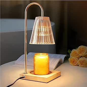 Candle Warmer Lamp, Electric Candle Warmer with Timer & Dimmer, Candle Lamp Warmer Compatible with Small & Large Candle, Candle Holders for Home Decor, Candle Melter Top Melting for Scented Wax Candle Melter, Coffee Table Pictures, Candle Lamps, Candle Warmer Lamp, Candle Candle, Electric Candle, Large Candle, College Apartment Decor, Electric Candles