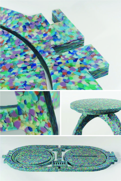 Plastic Recycle Product, Recycle Campaign, Recycled Furniture Design, Recycled Plastic Products, Recycled Plastic Chair, Plastic Recycle, Ikea Stool, Plastic Stool, Recycle Design