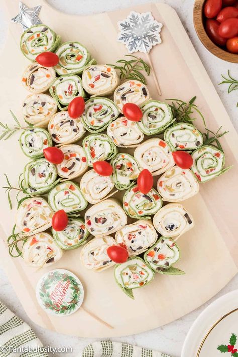 Olive Pinwheels Tortilla Rolls, Olive Cream Cheese Pinwheels, Cream Cheese Olives, Roll Up Recipes Tortilla, Greek Roll Ups, Christmas Tree Tortilla Roll Ups, Cream Cheese Rollups Appetizers, Christmas Roll Ups Cream Cheeses, Olive Roll Ups