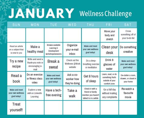 January Exercise Challenge, January Wellness Challenge, January Daily Challenge, January 30 Day Challenge, January Workout Challenge 2024, Workplace Wellness Challenge, Office Health Challenge Ideas, Work Wellness Challenge Ideas, January Challenge 2024