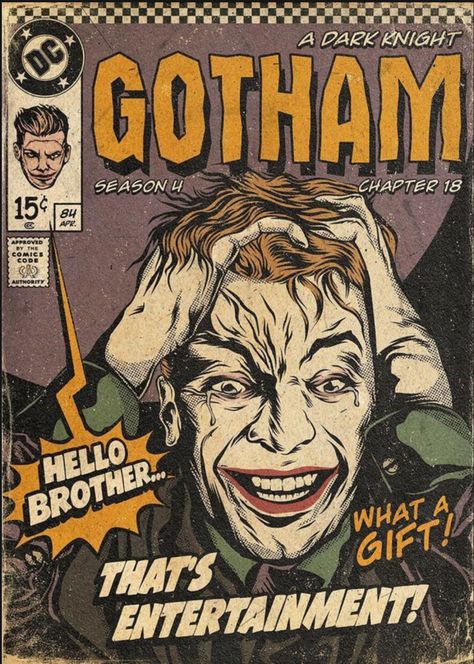 Dc Comic Books Covers, Old Comic Art Style, Old Comics Aesthetic, Dc Comics Aesthetic, Vintage Comic Cover, Dc Poster, Comic Wall, Dc Comics Poster, Joker Comic