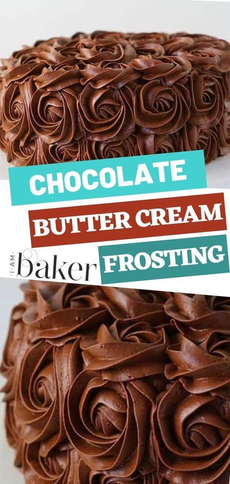 Easy Chocolate Buttercream Frosting, Easy Chocolate Buttercream, Best Chocolate Buttercream, Chocolate Buttercream Frosting Easy, Best Chocolate Buttercream Frosting, Frost Cupcakes, Chocolate Buttercream Frosting Recipe, Chocolate Buttercream Recipe, Chocolate Buttercream Icing