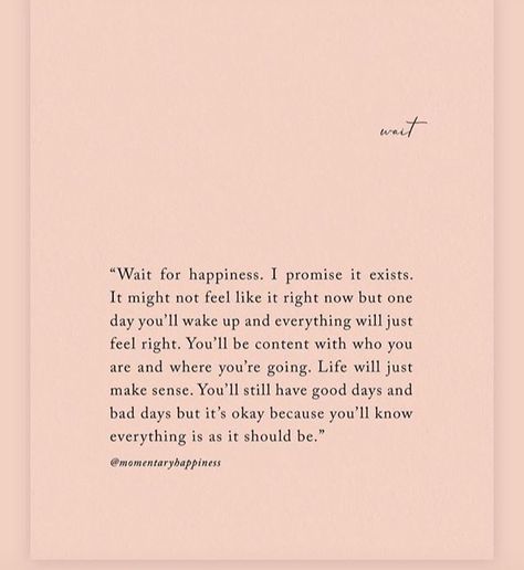 Momentary Happiness Quotes, Momentary Happiness, Happiness Quotes, Poem Quotes, Self Love Quotes, A Quote, Note To Self, Pretty Words, Faith Quotes