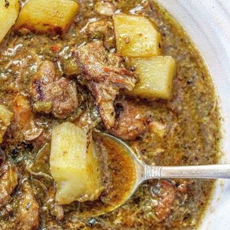 We Love Traditional Hatch Green Chile Stew – The 2 Spoons Green Chili Recipe, Hatch Green Chili Recipe, Hatch Chili Recipes, Green Chili Stew, Hatch Green Chili, Green Chili Pork, Recipe With Ground Beef, Green Chile Stew, Green Chile Recipes