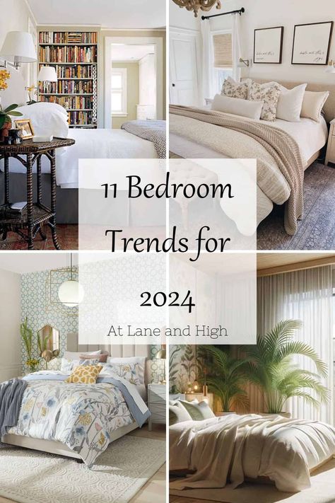 I am all about a cozy bedroom where you want to snuggle in and get a really good nights sleep, or a fabulous nap! I want to explore what is hot and new in bedroom trends for 2024 to give you that updated look and cozy feel. Trending Bedroom Decor, Simple Bedroom Wall Design, Bedroom Inspirations Master Cozy Colorful, Simple Main Bedroom Ideas, Long Wall Bedroom Decorating Ideas, How To Decorate Master Bedrooms, Small Bedroom Flooring Ideas, Bedrooms 2024 Trends, How To Style Bedroom