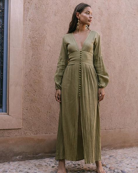 Long Sleeve Fitted Dress, French Dress, Fitted Maxi Dress, Ankle Length Skirt, Neck Deep, Pencil Skirt Dress, Womens Fall Dress, Split Dress, Maxi Robes