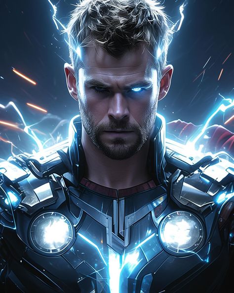 ⚡️Thor - God of Thunder⚡️ Which Avengers would you like to see next? 🤖 Follow @the_imagine_effect for more! 🏷️ #thor #ai #thunder… | Instagram Iron Man Photos, Marvel Phone Wallpaper, Thor Wallpaper, Marvel Wallpaper Hd, Marvel Background, Marvel Superheroes Art, God Of Thunder, Marvel Superhero Posters, Marvel Images