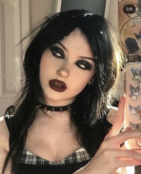 devilishbratz Maquillage Goth, Dark Makeup Looks, Maquillage On Fleek, Drag Make-up, Punk Makeup, Alt Makeup, Swag Makeup, Smink Inspiration, Alternative Makeup