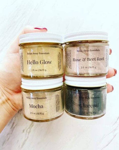 Vegan Clay Face Masks | Choose Type | Skin Care | Facial Mask | Detox Mask | Natural Face Masks | Spa Gift | Gift | Natural Skin Care Clay Face Masks, Indian Healing Clay, Healing Clay, Natural Face Mask, Clay Face Mask, Clay Face, Clay Faces, Glass Jars With Lids, Homemade Face Masks