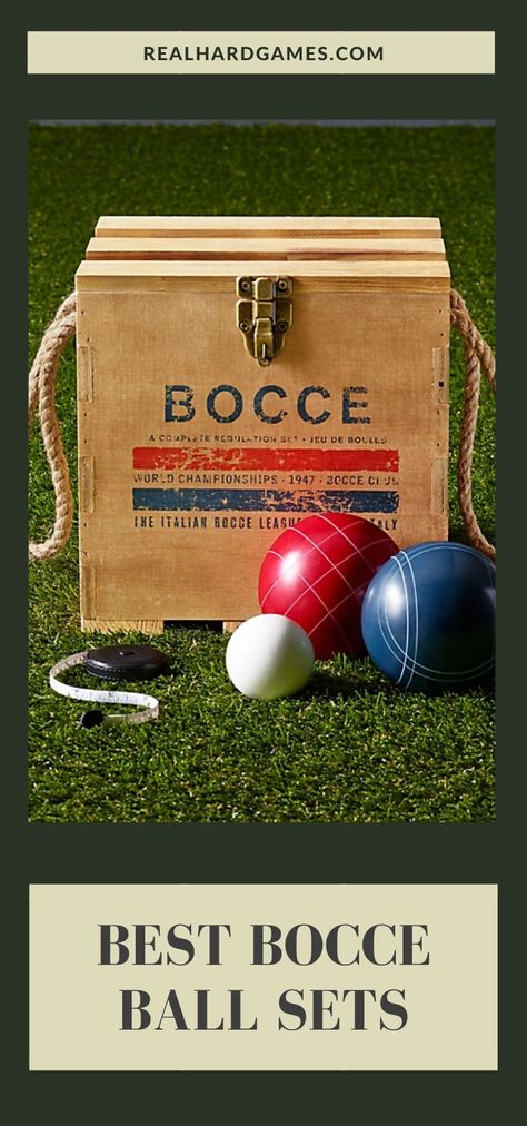 We will also introduce you to some of finest Best Bocce Ball Sets through detailed, comprehensive reviews that’s sure to give you an insight on what to look for when shopping for bocce balls. Sounds good? Let’s start! Bocce Ball Set, Outdoor Yard Games, Bocce Ball Court, Bocce Ball, Balls Shirt, Bowl Game, Adult Party Games, Yard Games, Backyard Games