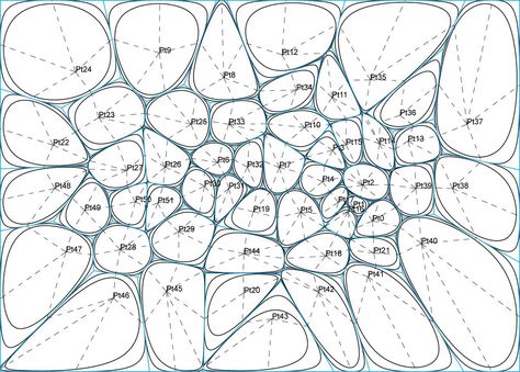 Voronoi Diagram, Wal Art, Parametric Architecture, Generative Design, Digital Fabrication, Parametric Design, 3d Studio, Concept Architecture, Ceiling Design