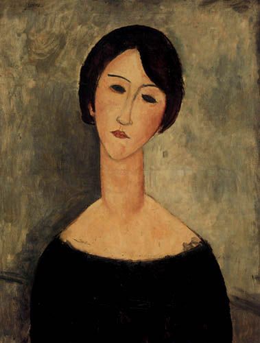 Amedeo Modigliani                                                       … Modigliani Portraits, Modigliani Art, Modigliani Paintings, Amedeo Modigliani, Painting Picture, Max Ernst, Italian Painters, Figurative Artists, Paul Gauguin