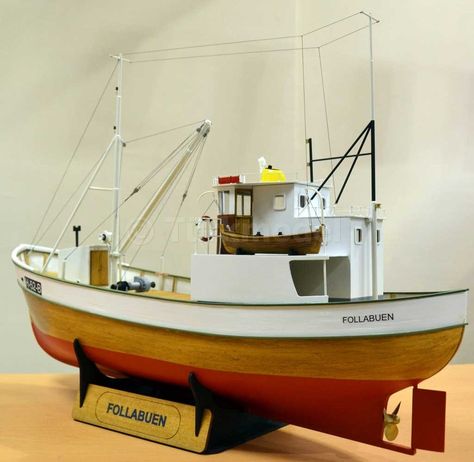 Highly detail wooden model kit of a Norwegian fishing boat. Kit includes:

Laser cut parts
Special produce ayous plywood
Vectorial draw plan
White metal fittings Woods Ideas, Rc Boats Models, Model Boats Building, Wooden Model Boats, Model Ship Kits, Wooden Model Kits, Model Boat Plans, Model Ship Building, Build Your Own Boat