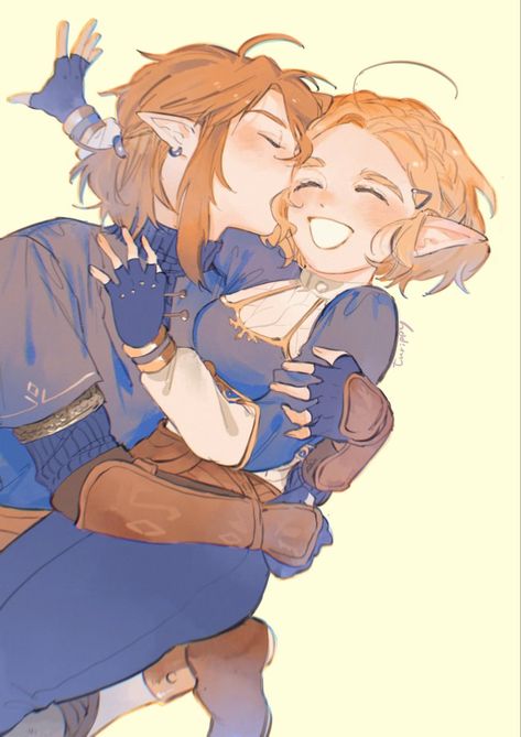 Zelink, Zelda x Link, Link and Zelda art, Ship art, Love, Link, Zelda Totk Zelink, Link X Zelda, Zelda Fanart, Princesa Zelda, Legend Of Zelda Art, Zelda And Link, Link And Zelda, Zelda Botw, Legends Of Zelda