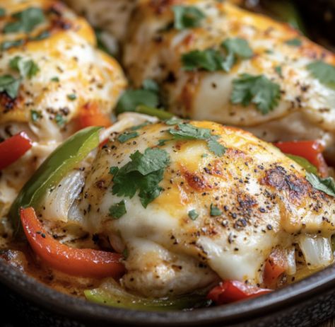 Cheesy Baked Fajita Chicken – Tnextrecipes Cheese Fajita Baked Chicken, Cheesy Baked Chicken Fajitas, Cheesy Fajita Chicken, Quick And Easy Cheesy Fajita Baked Chicken, Cheesy Baked Fajita Chicken Recipe, Fajitas Chicken Bake, Cheesy Fajita Chicken Bake, Cheesy Chicken Fajita Bake, Baked Chicken Fajita Recipe