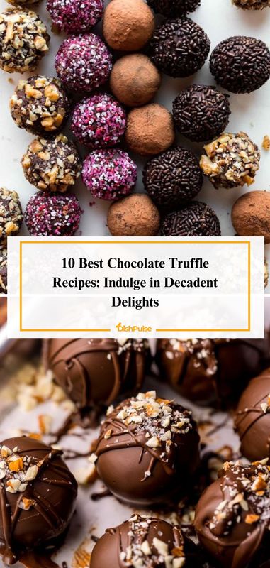 Indulge in decadent delights with the 10 Best Chocolate Truffle Recipes! 🍫✨       #ChocolateTruffles #DecadentDesserts #SweetIndulgence #Chocoholics #DishPulse Chocolate Truffles Box Gift Ideas, Must Try Baking Recipes, Chocolate Filled Candies, Boozy Truffles Recipe, Lindt Truffles Recipe, Homemade Lindor Truffles, Chocolate Treats For Christmas, Grand Marnier Truffles, Black Forest Truffle