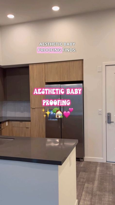 #momfinds my favorite aesthetic baby proofing finds 🏡✨💕 Love staying safe in style. | LaTreese Atkins | Tollan Kim · Aesthetic Baby Proof Storage, Childproof Living Room, How To Baby Proof Your House, Babyproof House, Kid Proof Living Room, Baby Proof Living Room, Baby Proof Entertainment Center, Baby Proof Tv Stand, Baby Proof Cords