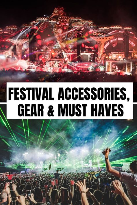 40 Festival Accessories, Gear & Must Haves | Festival Packing List Shoes For Festivals, Music Festival Survival Kit, Best Shoes For Music Festival, Music Festival Must Haves Tips, Rave Packing List, Music Festival Hacks, Rave Must Haves, Music Festival Packing List, Music Festival Must Haves