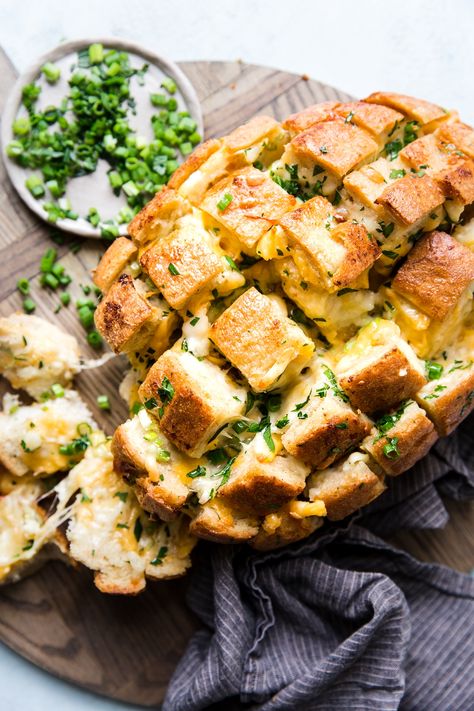 Grilled Chicken Sides, Pull Apart Cheese Bread, Stew Dinner, Tillamook Cheese, Cheesy Appetizer, The Modern Proper, Modern Proper, Cheese Bread Recipe, Country Bread