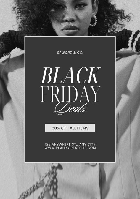 We are delighted to introduce to you our latest Black Friday edit. Fully customasible Canva templates. Click here to shop! #blackfriday #blacksale #fridaysale #cybermonday #blackfridaysale #poster #newsletter #glitch #animated #video #blackfridaygraphics #blackfridayposter #black #white #fashion #9inchideas #canva #templates #freebies #graphics #canvalove #canvacreate #canvachallenge #canvatemplates #orange #white #elegant #minimal #graphicdesign #design #graphicdesigner #artwork #graphicart Black Friday Newsletter, Black Friday Website, Black Friday Graphic, Black Friday Fashion, Earth Beauty, White Friday, Black Friday Poster, Black Friday Design, Black Friday Jewelry